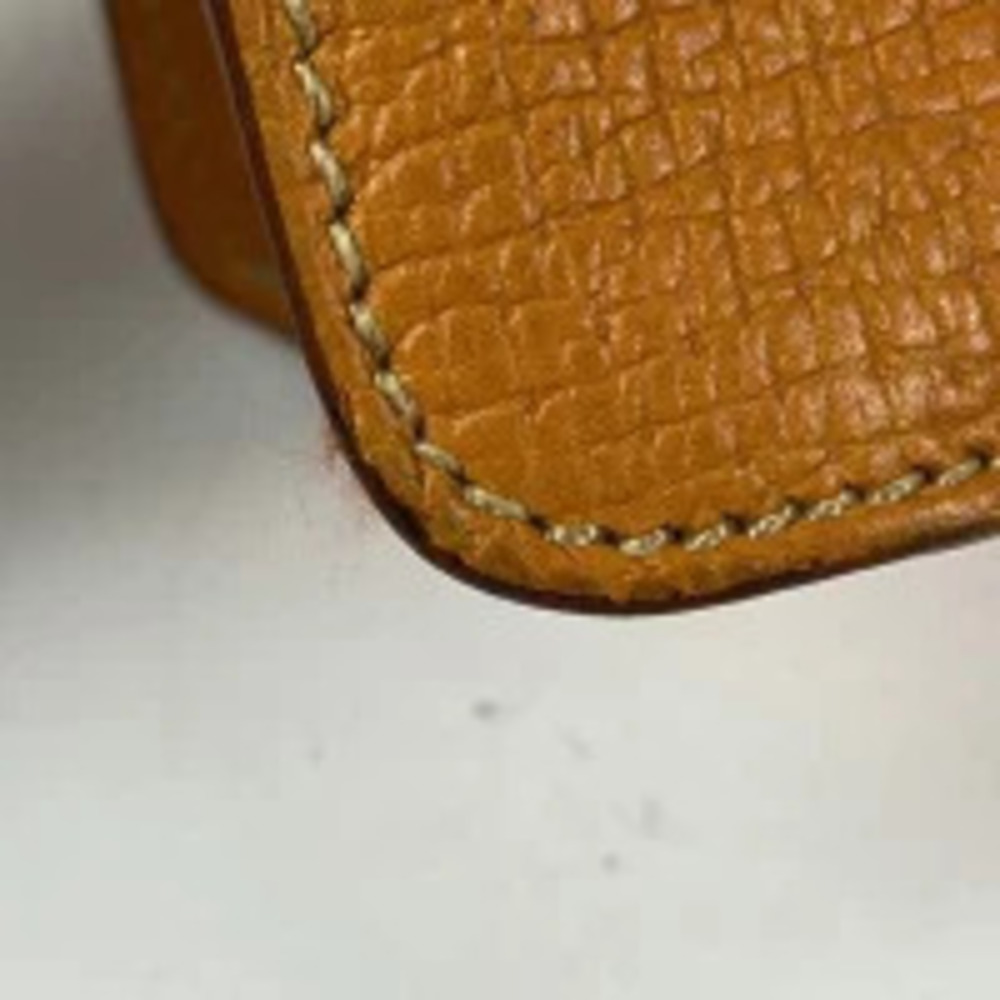 Loewe 2way Camel Leather Barcelona Shoulder Brown Bag Tan Brown